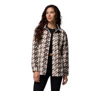 Columbia Benton Springs - Chaqueta camisera 2 para mujer, chaqueta de vellón, color piedra oscura/sarga, talla XL