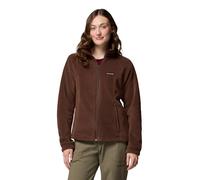 Columbia Benton Springs - Chaqueta con cremallera completa para mujer, Tabaco, Large