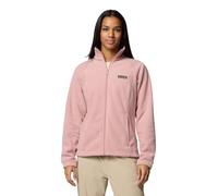 Columbia Benton Springs Chaqueta de Forro Polar con Cremallera Completa para Mujer, Color Rosado Eraser Pink, Talla X