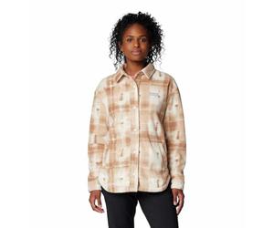Columbia Benton Springs - Chaqueta Tipo Camisa para Mujer, Camel Brown Omblur, XS