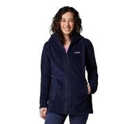 Columbia Benton Springs II - Sudadera larga con capucha para mujer, Dark Night, XL