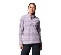 Columbia Benton Springs - Sudadera Estampada de Forro Polar para Mujer, Color Morado Shale Deschutes Days, Talla S