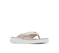 Columbia Boatside Flip Lea PFG - Sandalias deportivas para mujer, Arcilla triturada/piedra oscura, 38 EU