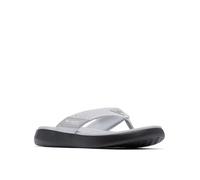 Columbia Boatside Flip Lea PFG - Sandalias deportivas para mujer, blanco, gris, (Slate Grey/White), 37 EU