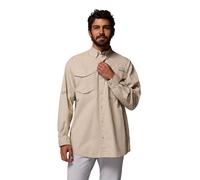 Columbia LS Camisa de Manga Larga Bonehead, Beige, XL para Hombre