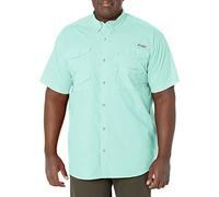 Columbia Bonehead Short Sleeve Camiseta, Hombre, Azul (Gulf Stream), M