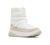 Columbia Botas de nieve Snowtrot Mid para mujer, Sal marina/higo, 7 Wide