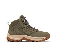 Columbia Botas de senderismo impermeables Transverse Hike para mujer, Miel cruda verde piedra, 40.5 EU
