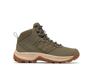 Columbia Botas de senderismo impermeables Transverse Hike para mujer, Miel cruda verde piedra, 41 EU