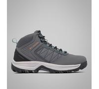 Columbia Transverse Hike WP Wide, Botas Senderismo de Altura Media Hombre, Gris Oscuro Cloudburst, 44 EU