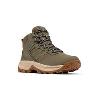 Columbia Botas impermeables Transverse Hike para mujer, Verde piedra/miel cruda, 38 EU