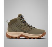Columbia Botas impermeables Transverse Hike para mujer, Verde piedra/miel cruda, 41.5 EU