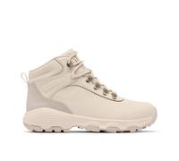 Columbia Botas Newton Wander de Piel para Mujer, de Tiro Medio, para Senderismo, Color Piedra Oscura/Gris Pardo Suave, Talla 9