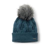 Columbia - Gorro trenzado con pompón Boundless Days™ - Azul - Talla T/U - Unisexo