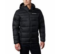 Columbia Buck Butte Insulated Hooded Jacket, Chaqueta Acolchada Con Capucha para Hombre, Black, Talla XXL