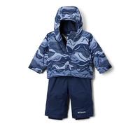 Columbia Buga Mameluco de Traje de Nieve, Bebé Unisex, Collegiate Navy Tectonic, 12/18