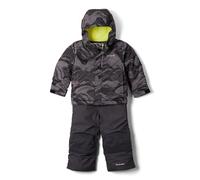 Columbia Buga Set, Conjunto de chaquetas y pantalones de esquí para Junior Unisex, Black Tectonic, Talla 4T