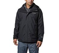 Columbia Bugaboo Fleece Interchange Jacket, Chaqueta De Invierno 3 En 1 para Hombre, Black, Talla XL