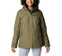 Columbia Bugaboo Fleece Interchange Jacket, Chaqueta De Invierno 3 En 1 para Mujer, Stone Green, Talla S