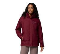 Columbia Bugaboo III Chaqueta de Felpa Interchange, Impermeable, Térmica Omni-Heat, Cremallera Interchange, Capucha de Tormenta Ajustable, Bolsillos Seguros, Dobladillo con Cordón - Mujer