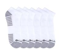 Columbia Paquete de 6 Calcetines Invisibles, Blanco/Gris, Talla única para Hombre