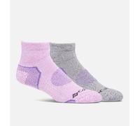 Columbia - Calcetines cortos Balance Point - 2 pares - Violeta - Talla T/U - Mujer