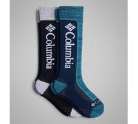 Columbia - Calcetines de esquí Colourblock de grosor medio con Thermolite® - Azul - Talla M (EU 39-42) - Unisexo