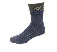Columbia Calcetines de lana para mujer, 2 pares, azul marino, W 9 - 11