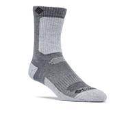 Columbia - Calcetines de peso medio senderismo y trail Short Crew - Gris - Talla S - Unisexo