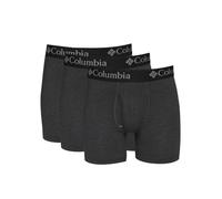 Columbia Performance Cotton Stretch Boxer Brief-3 Pack Ropa Interior de Hombres, Negro, M (Pack de 3)