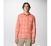 Columbia - Camisa a cuadros Silver Ridge™ Utility Lite - Naranja - Talla XXL - Hombre