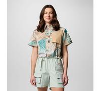 Columbia - Camisa corta de manga corta con estampado Cove Beach™ - Verde - Talla XS - Mujer