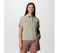 Columbia - Camisa de manga corta con botones Boundless Trek™ II - Verde - Talla XL - Mujer