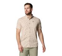 Columbia Camisa de Manga Corta Estampada Rapid Rivers Camiseta para Senderismo Hombre