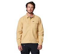 Columbia Camisa de Pana Flare Gun para Hombre, Color Camello Claro, M