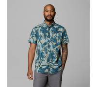 Columbia - Camisa estampada de manga corta Rapid Rivers™ - Azul - Talla M - Hombre