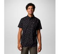 Columbia - Camisa estampada de manga corta Rapid Rivers™ - Negro - Talla M - Hombre
