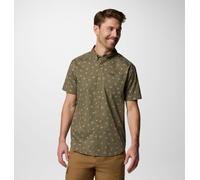 Columbia - Camisa estampada de manga corta Rapid Rivers™ - Verde - Talla L - Hombre