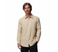 Columbia Camisa ligera de manga larga Silver Ridge Utility II Recycled para hombre, Antiguo fósil, S
