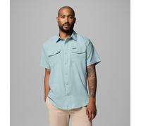 Columbia - Camisa lisa de manga corta Utilizer™ II - Azul - Talla M - Hombre