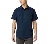Columbia - Camisa lisa de manga corta Utilizer™ II - Azul - Talla XXL - Hombre