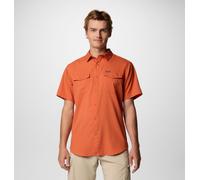 Columbia Men's Utilizer 2 Solid Short Sleeve Shirt, Short Sleeve Shirt, Tuscan, XL