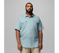 Columbia - Camisa lisa de manga corta Utilizer™ II - Tallas Grandes - Azul - Talla 5X - Hombre