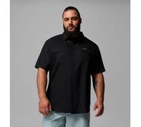 Columbia - Camisa lisa de manga corta Utilizer™ II - Tallas Grandes - Negro - Talla 6X - Hombre