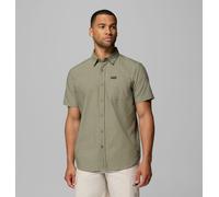 Columbia - Camisa técnica de manga corta de algodón Rapid Rivers™ - Verde - Talla S - Hombre