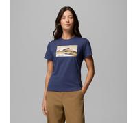 Columbia - Camiseta ajustada con estampado Ruby Springs™ - Azul - Talla XS - Mujer