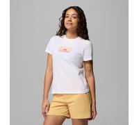 Columbia - Camiseta ajustada con estampado Ruby Springs™ - Blanco - Talla M - Mujer