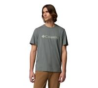 Columbia Camiseta básica con Logotipo para Hombre, Camiseta de Manga Corta, Sedona Sage Gem Columbia, Talla S