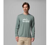 Columbia - Camiseta con estampado de manga larga Parsons Point™ - Verde - Talla XXL - Hombre