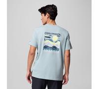 Columbia - Camiseta con estampado en la espalda Explorers Canyon™ - Azul - Talla XXL - Hombre